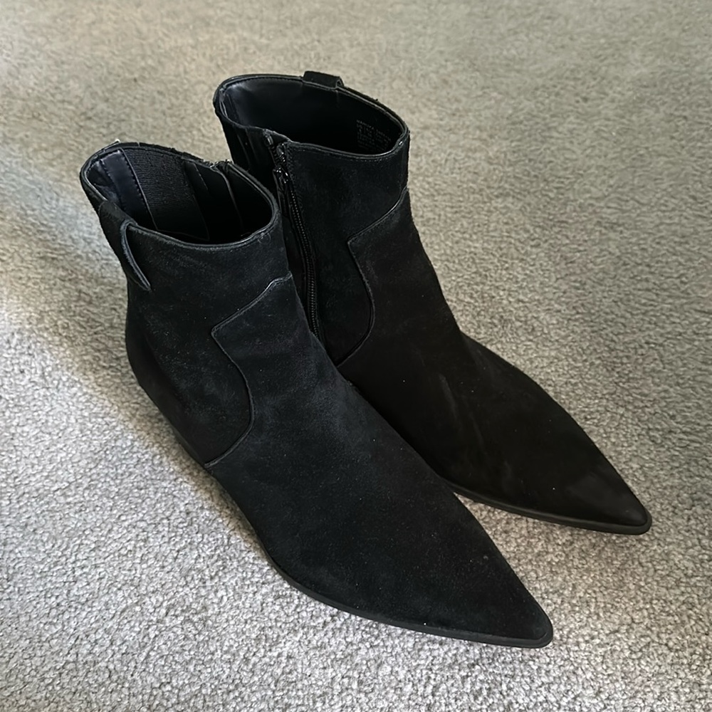 Black Calvin Klein Boots